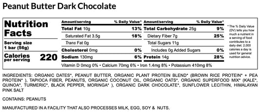 Peanut Butter Dark Chocolate