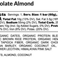 Dark Chocolate Almond (8 Bars)